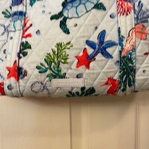 Anchors Away Vera Bradley tote and matching wallet